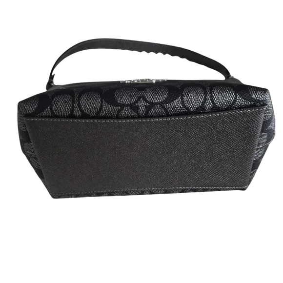 ❌️SOLD❌️ NWT Coach Zop Top Shoulder Bag CW391 Granite - Picture 3 of 6